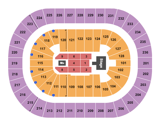 First Ontario Centre Seating